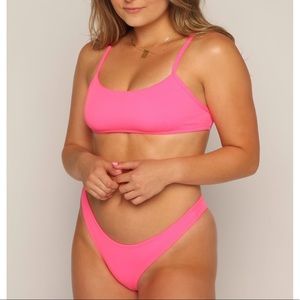 Sunny Bunny Swim ribbed bikini bottoms